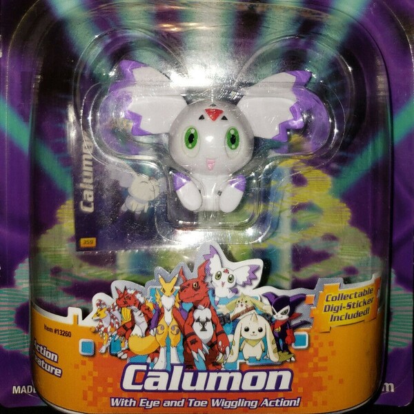 Culumon (Ear and Toe Wiggling Action), Digimon Tamers, Bandai, Bandai America Inc., Action/Dolls, 0045557132606